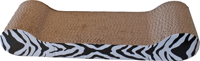 Katten krabton sofa met zebraprint
