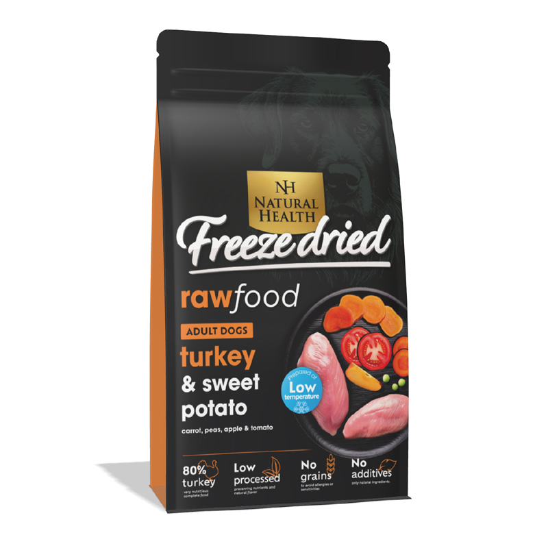 Natural Health Freeze Dried – Kalkoen – 400gr