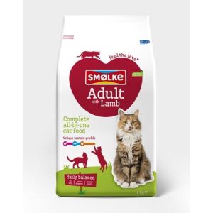 Smølke Kat Adult Lamb 4 kg
