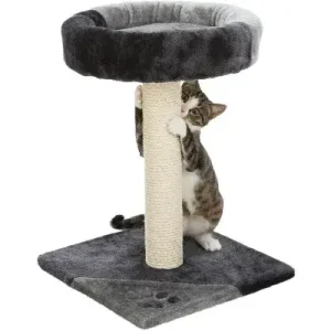 Trixie katten krabpaal Tarifa grijs/ zwart