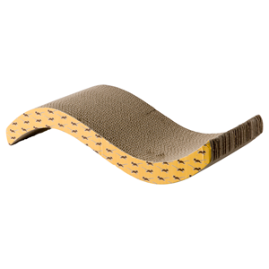 Kartonnenkrabplank wave 50×17 cm