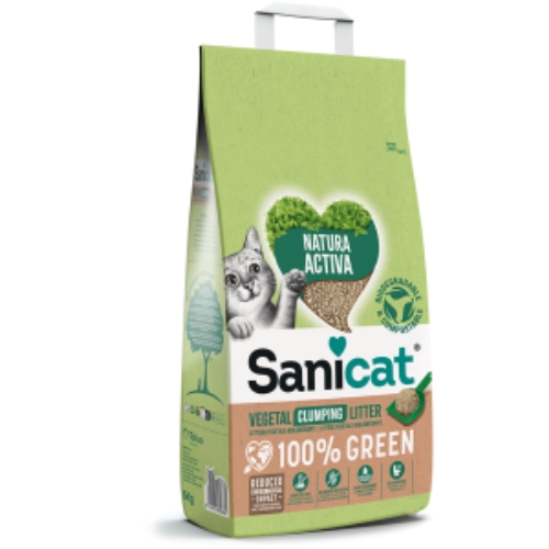 Sanicat Natura Activa 100% Green 7.5 kg